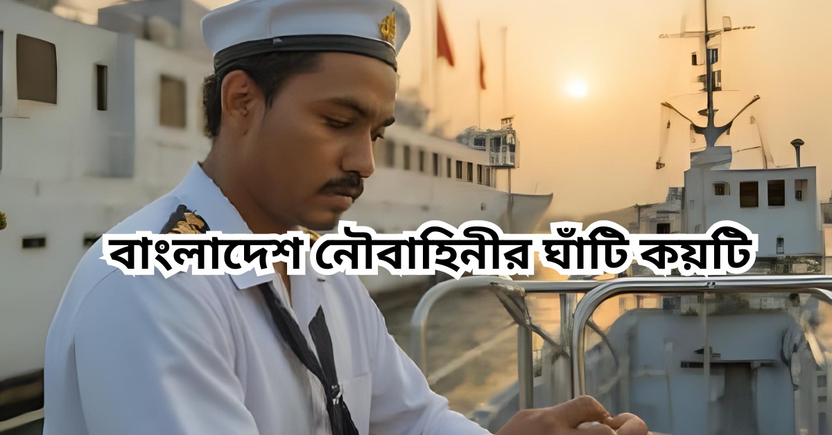 বাংলাদেশ নৌবাহিনীর ঘাঁটি কয়টি
